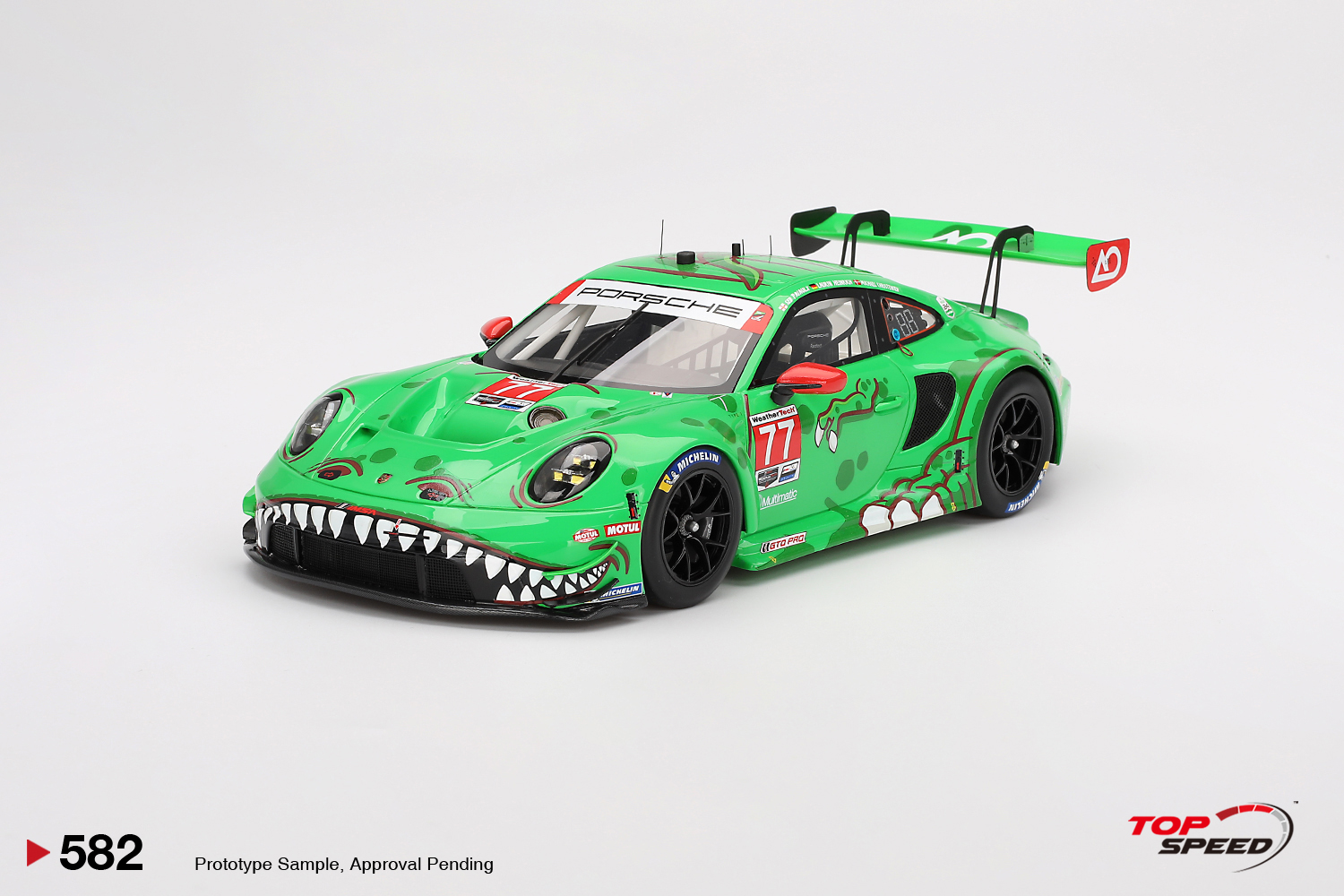 2024 Porsche 911 GT3 R IMSA Daytona GTD Pro 2nd Place, Priaulx/Heinrich/Christensen
